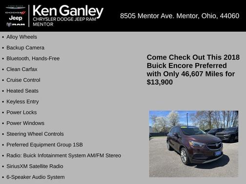 2018 Buick Encore Preferred