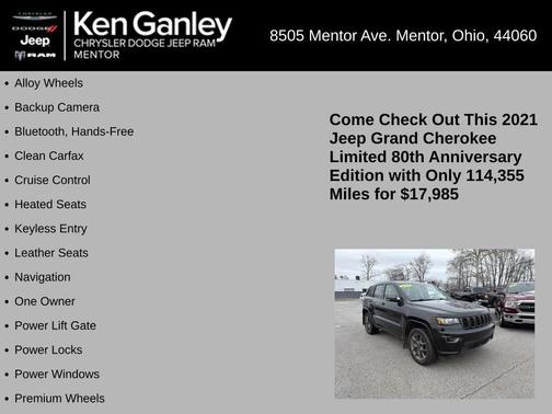 2021 Jeep Grand Cherokee Limited