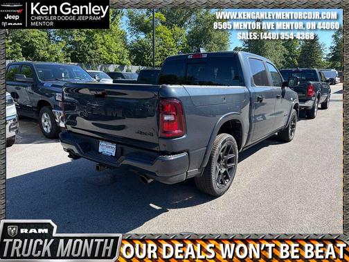 Blue Metallic 2026 RAM 1500 Laramie