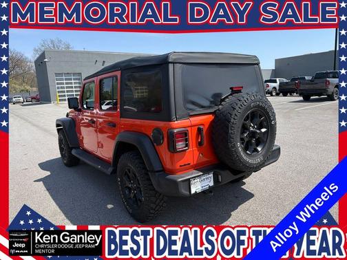 Metallic 2020 Jeep Wrangler Unlimited Sport