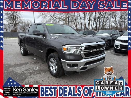Granite Crystal Clearcoat Metallic 2023 RAM 1500 Big Horn