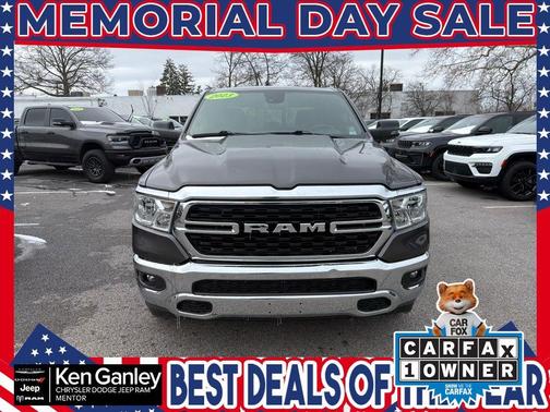 Granite Crystal Clearcoat Metallic 2023 RAM 1500 Big Horn