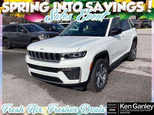 Bright White Clearcoat 2026 Jeep Grand Cherokee Limited