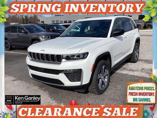 Bright White Clearcoat 2026 Jeep Grand Cherokee Limited