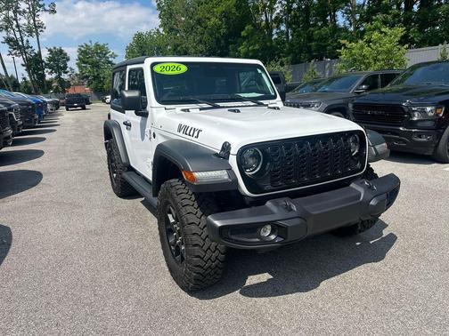 Bright White Clearcoat 2026 Jeep Wrangler Sport