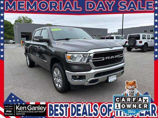Granite Crystal Clearcoat Metallic 2020 RAM 1500 Big Horn