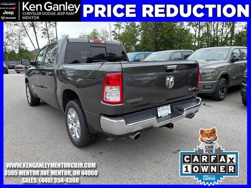 Granite Crystal Clearcoat Metallic 2020 RAM 1500 Big Horn