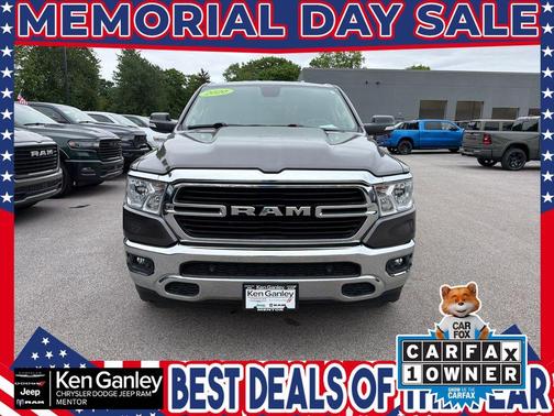 Granite Crystal Clearcoat Metallic 2020 RAM 1500 Big Horn