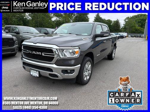 Granite Crystal Clearcoat Metallic 2020 RAM 1500 Big Horn