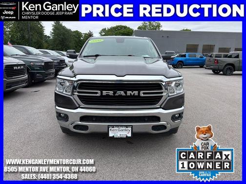 Granite Crystal Clearcoat Metallic 2020 RAM 1500 Big Horn