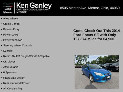 2014 Ford Focus SE