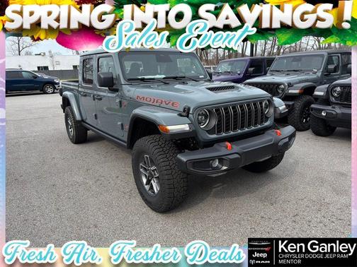 Anvil Clearcoat 2026 Jeep Gladiator Mojave