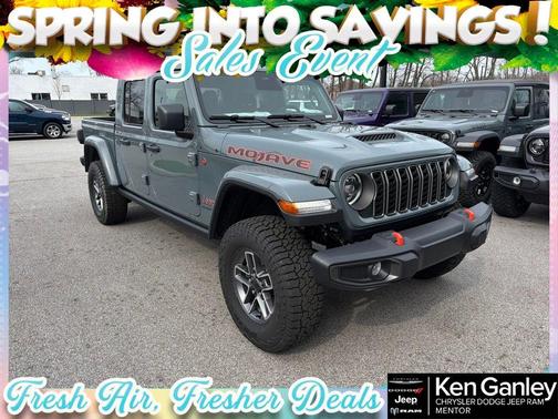 Anvil Clearcoat 2026 Jeep Gladiator Mojave