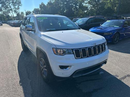Bright White Clearcoat 2021 Jeep Grand Cherokee Limited