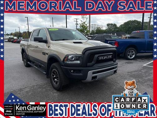Mojave Sand Clearcoat 2017 RAM 1500 Rebel