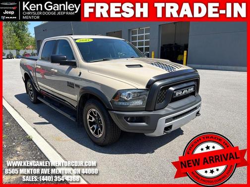 Mojave Sand Clearcoat 2017 RAM 1500 Rebel