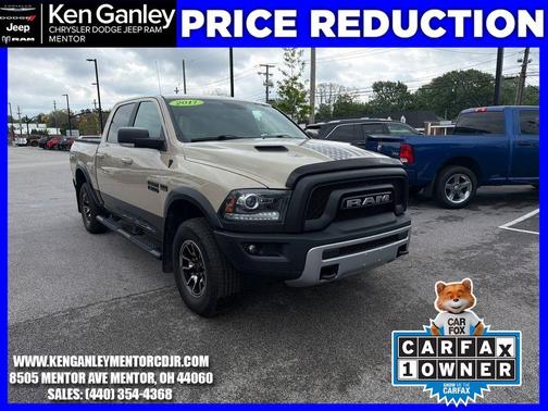 Mojave Sand Clearcoat 2017 RAM 1500 Rebel