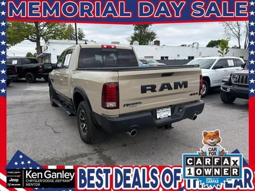 Mojave Sand Clearcoat 2017 RAM 1500 Rebel
