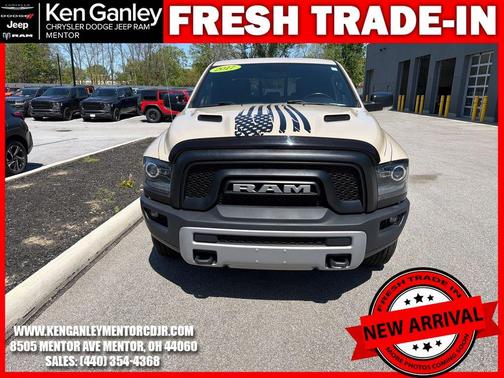 Mojave Sand Clearcoat 2017 RAM 1500 Rebel