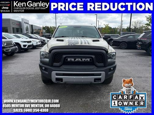 Mojave Sand Clearcoat 2017 RAM 1500 Rebel