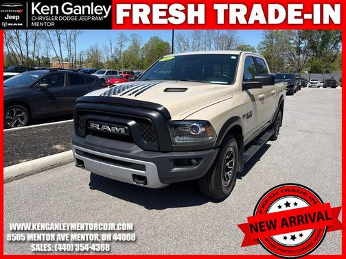 Mojave Sand Clearcoat 2017 RAM 1500 Rebel
