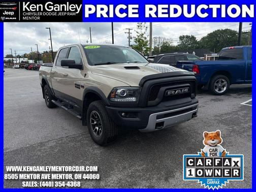 Mojave Sand Clearcoat 2017 RAM 1500 Rebel