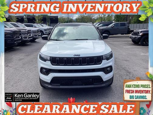 Bright White Clearcoat 2026 Jeep Compass Limited