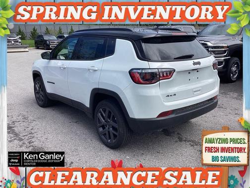 Bright White Clearcoat 2026 Jeep Compass Limited