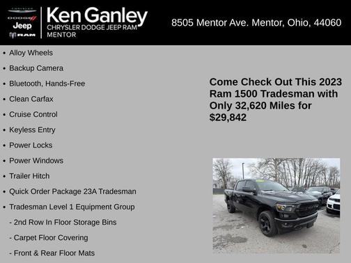 2023 RAM 1500 Tradesman