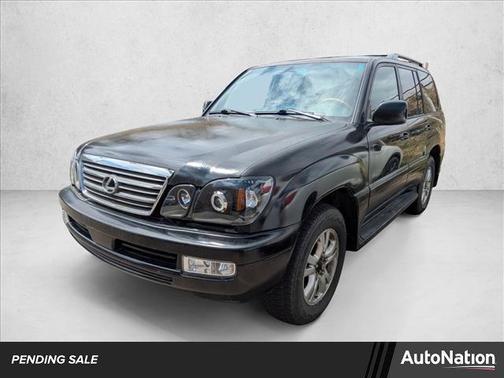 Gray 2004 Lexus LX 470 Base