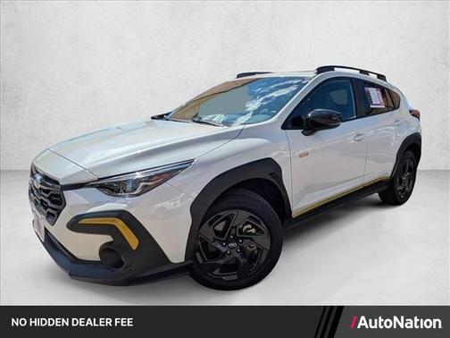 Crystal White Pearl 2025 Subaru Crosstrek Sport