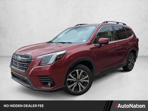 Crimson Red Pearl 2024 Subaru Forester Limited