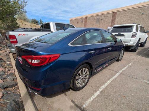 Lakeside Blue 2017 Hyundai SONATA Sport