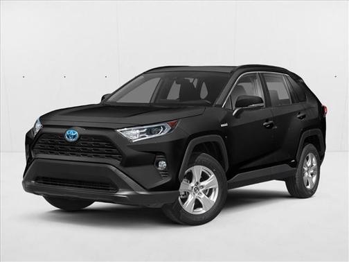 Midnight Black Metallic 2021 Toyota RAV4 Hybrid XLE