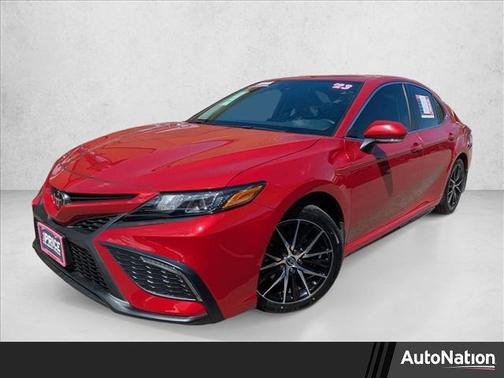 Supersonic Red 2023 Toyota Camry SE