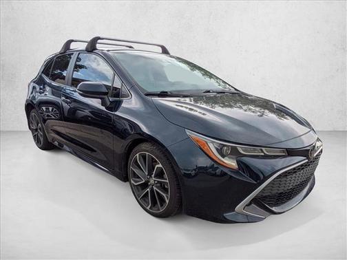 Galactic Aqua Mica 2021 Toyota Corolla XSE