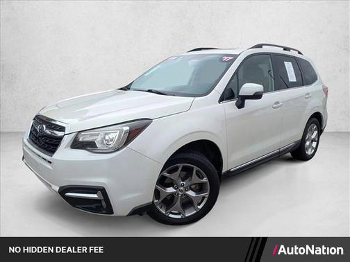 Crystal White Pearl 2017 Subaru Forester 2.5i Touring