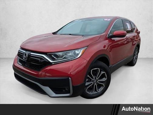 Radiant Red Metallic 2022 Honda CR-V AWD EX