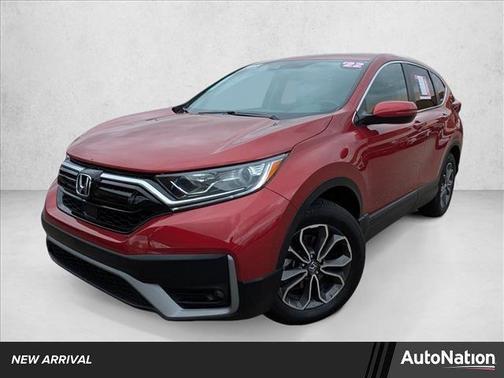 Radiant Red Metallic 2022 Honda CR-V AWD EX