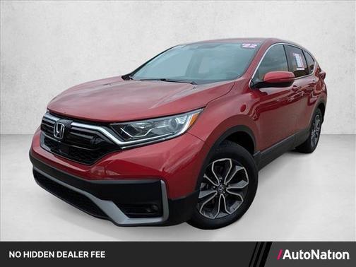Radiant Red Metallic 2022 Honda CR-V AWD EX