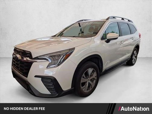 Crystal White Pearl 2025 Subaru Ascent Premium 8-Passenger
