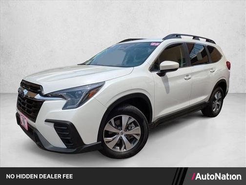 Crystal White Pearl 2025 Subaru Ascent Premium 8-Passenger