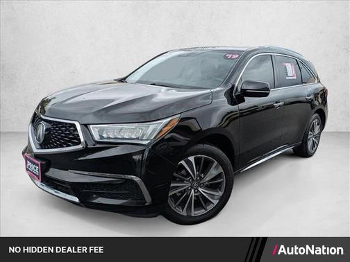 Majestic Black Pearl 2019 Acura MDX 3.5L w/Technology Package