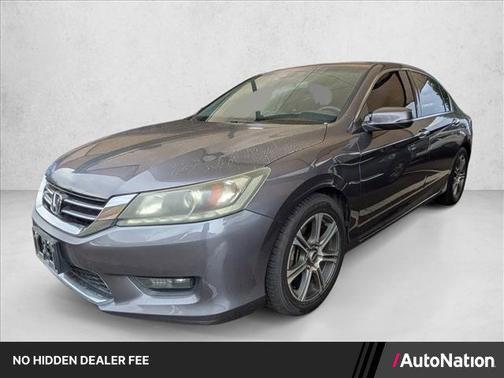 Gray 2014 Honda Accord EX-L