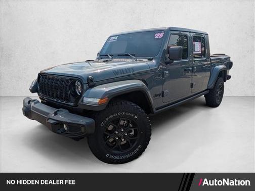 Anvil Clearcoat 2025 Jeep Gladiator Willys