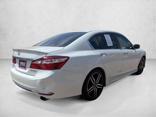 White Orchid Pearl 2016 Honda Accord Sport