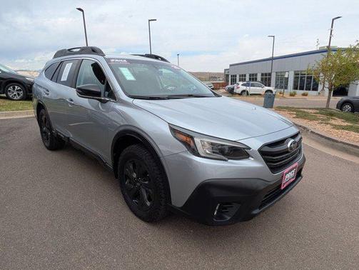 Ice Silver Metallic 2020 Subaru Outback Onyx Edition XT