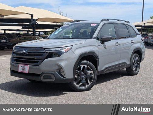 River Rock Pearl 2025 Subaru Forester Hybrid Limited