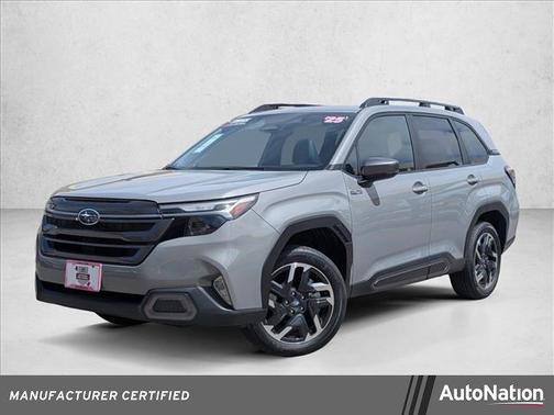 River Rock Pearl 2025 Subaru Forester Hybrid Limited