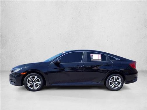 Crystal Black Pearl 2017 Honda Civic LX